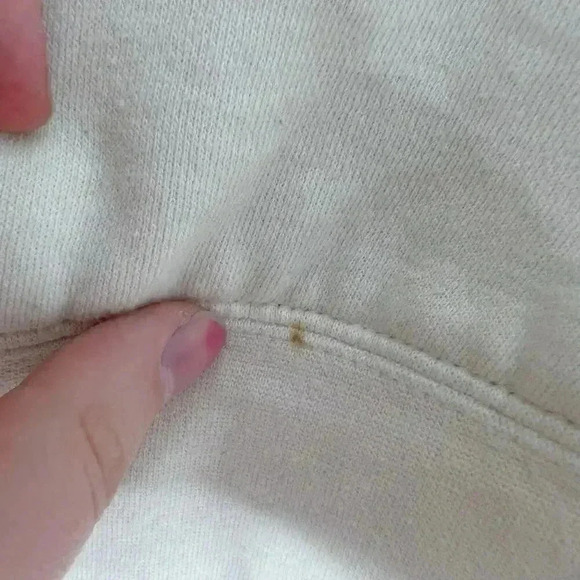 Disney Y2K Mickey Mouse White and Silver Zip Up Hoodie Women's Size 1X - Picture 7 of 8